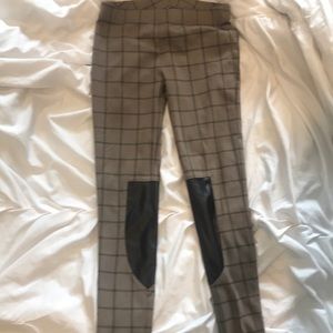 Fun plaid riding pants